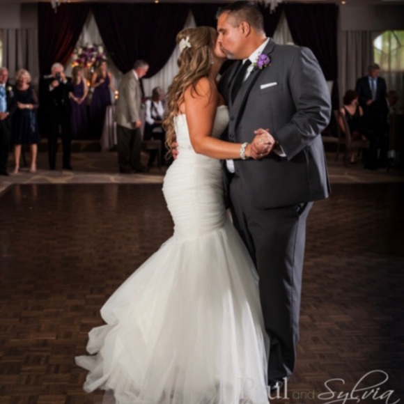 Mori Lee 5108 ivory wedding dress size 12 - Picture 2 of 6